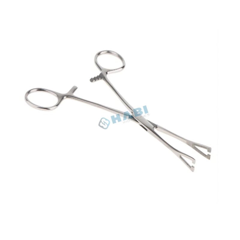 Piercing Clamp Factory - OEM Slotted Locking Forceps