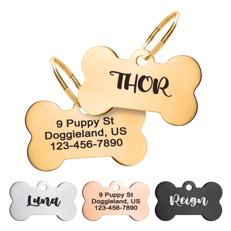Dog Tag Manufacturer - OEM Laser Engraved Pet Pendant