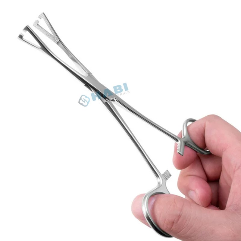 Piercing Clamp Factory - OEM Slotted Locking Forceps