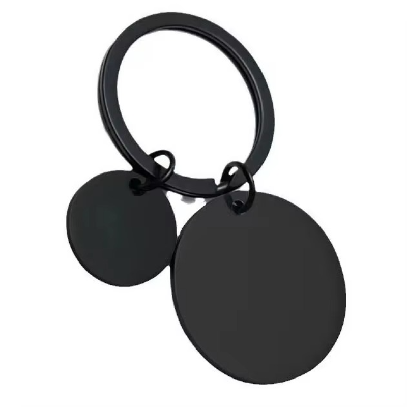 Round Keychain Factory - OEM UV Printing Laser Logo