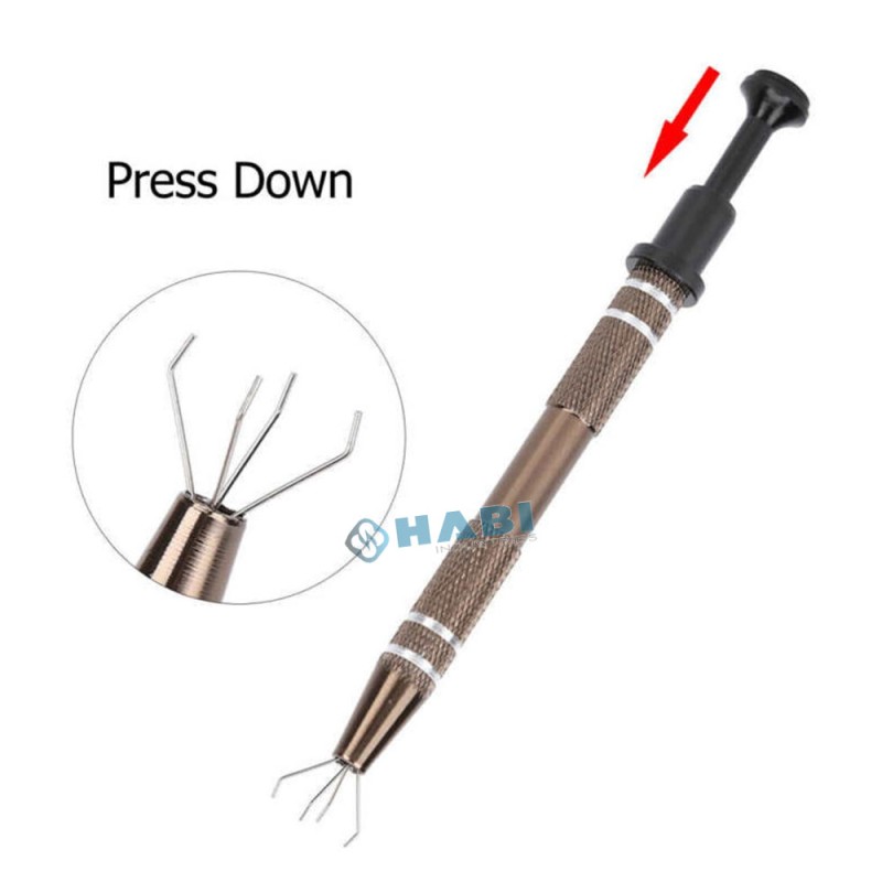 Bead Pick-Up Tool Factory - OEM 4 Claw Catcher Grabber