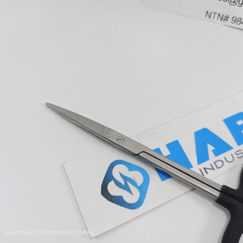 Fly Fishing Scissors Manufacturer - OEM Black Rubber Handle