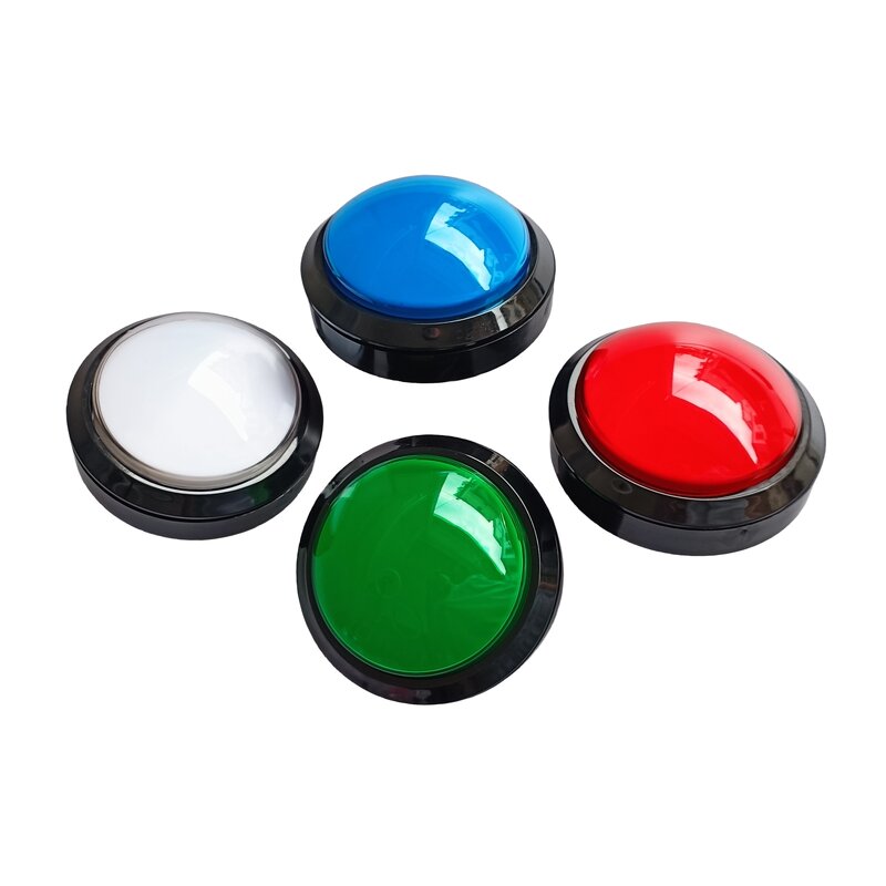Arcade Button Manufacturer - OEM 98mm Colorful LED Light Bulb Switch