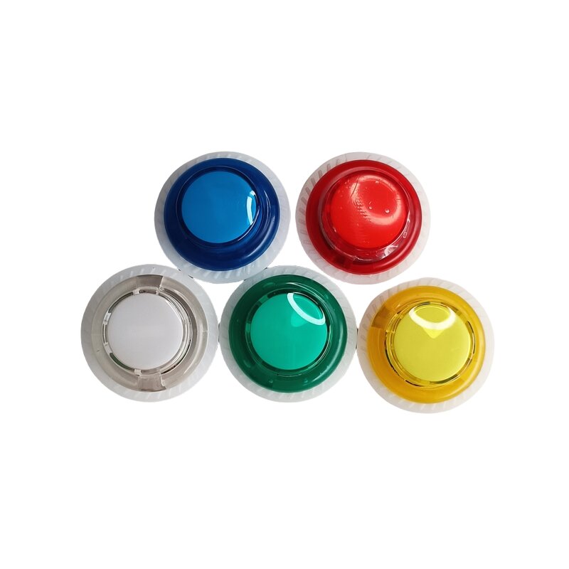 Small Arcade Button Factory - OEM 22mm Circle Round Colorful Game