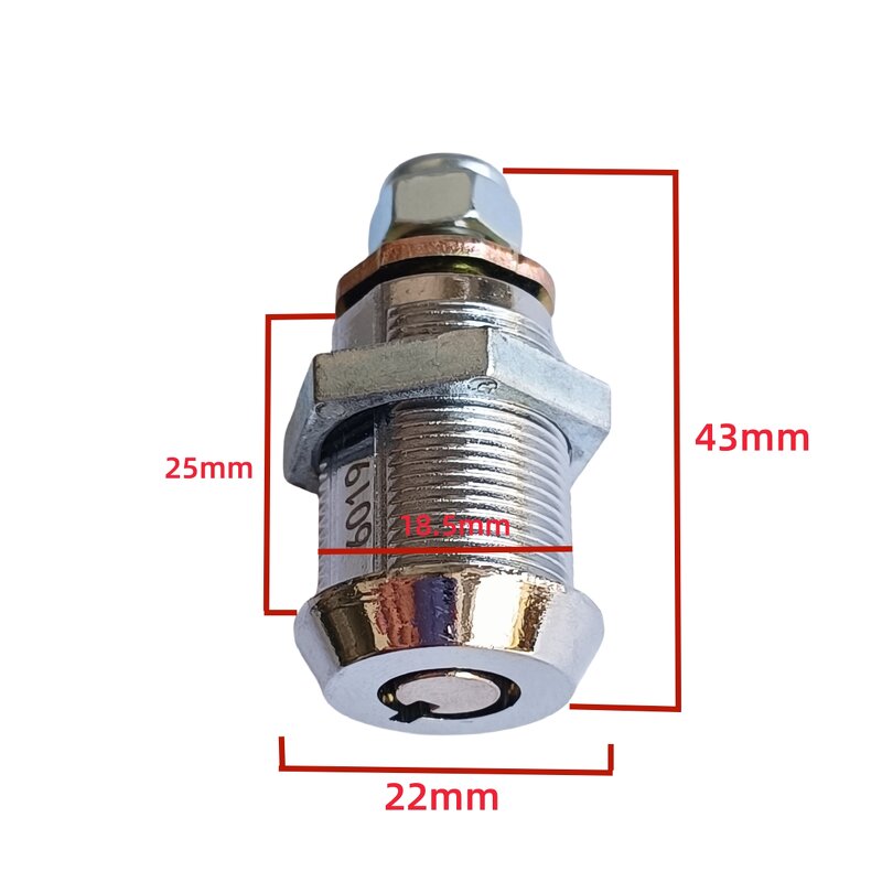 Arcade Door Lock Manufacturer - OEM 6019 Claw Machine Locks with Key