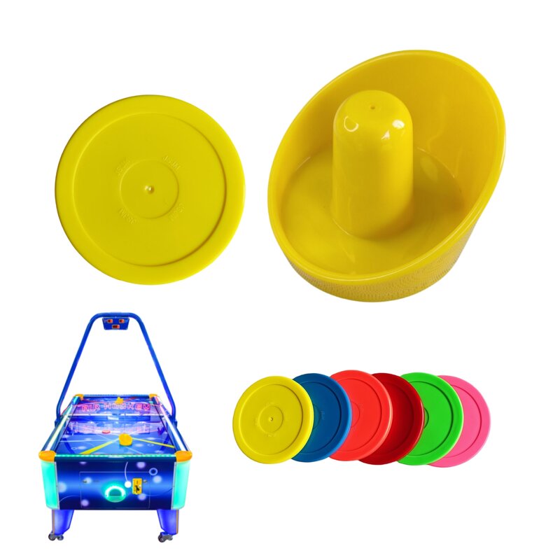 Air Hockey Accessory Factory - OEM Pucks and Handle Pusher Dozen Set