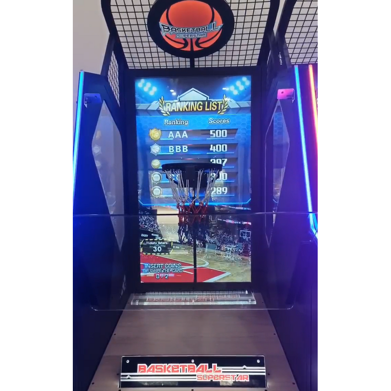 Arcade Basketball Machine Factory - OEM New Video 2 Player with Screen