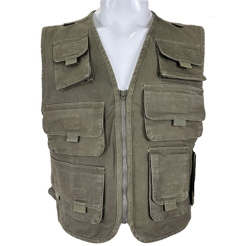 Utility Vest Supplier - OEM Multi-pocket Quick-drying Photographer Mesh