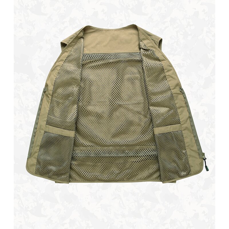 Mesh Vest Factory - OEM Summer Breathable Multi-Pockets Tactical