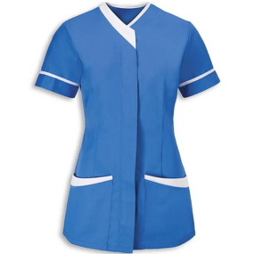 Hotel Uniform Factory - OEM Hidden Buttons Cleaner Housekeeping Staff