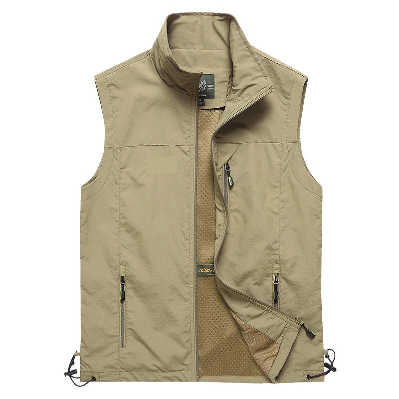 Working Vest Supplier - OEM Waterproof Windproof Outdoor Fishing Hiking