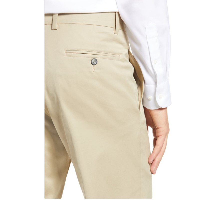 Chino Pants Supplier - OEM Custom Stretch Men Casual Office Slim