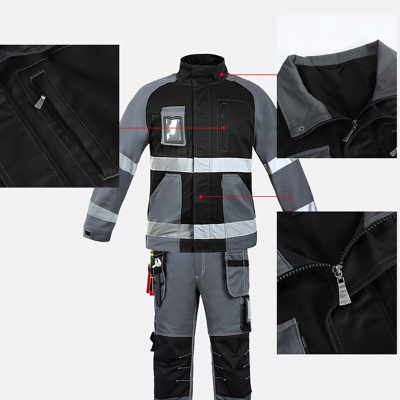 High Visibility Workwear Factory - OEM Outdoor Reflective Tapes Double