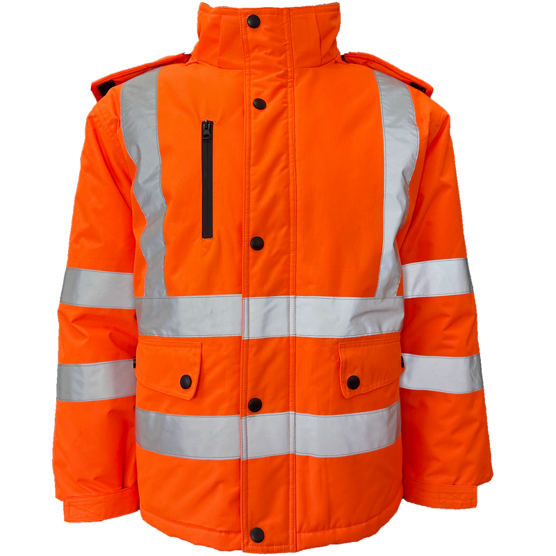 Winter Parkas Manufacturer - OEM High Visibility Polyester Padded Polar