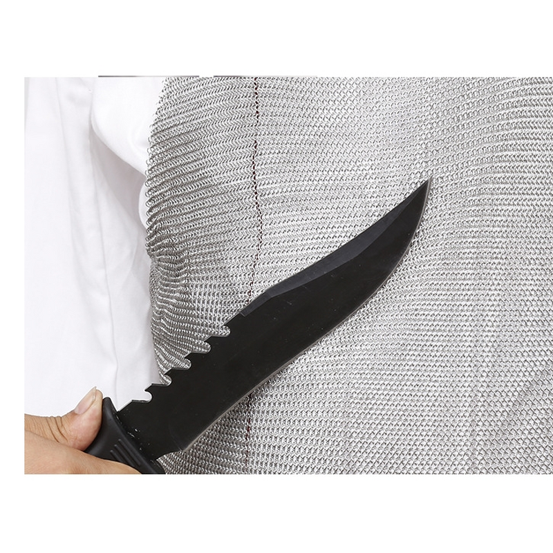 Chainmail Apron Supplier - OEM Stainless Steel Anti-cut Slaughterhouse