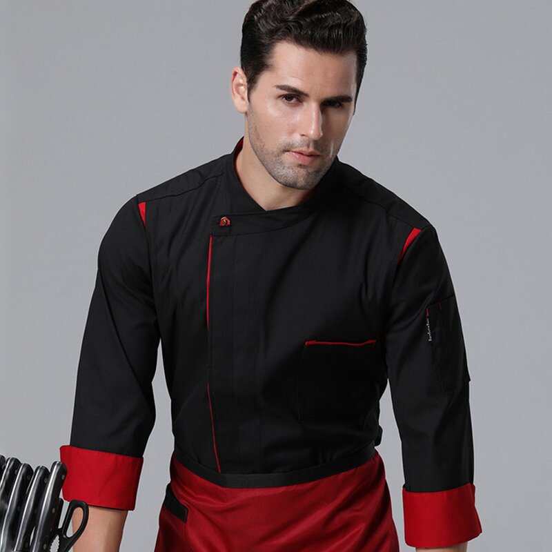 Chef Jacket Supplier - OEM Polyester Cotton Restaurant Kitchen Catering
