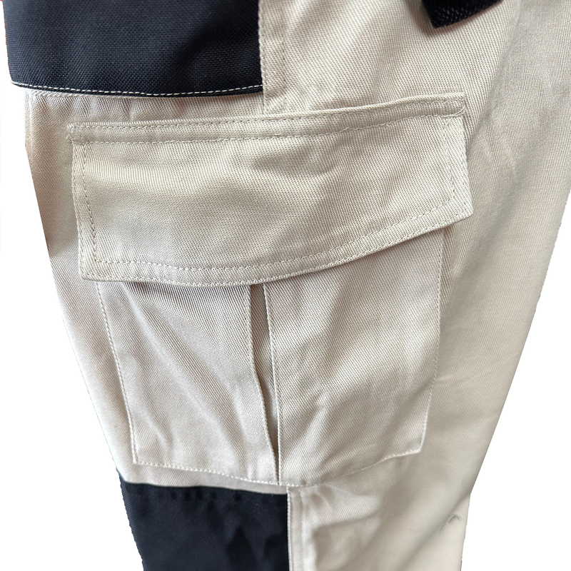 Workwear Bib Overalls Manufacturer - OEM logo Embroider Flame Resistant