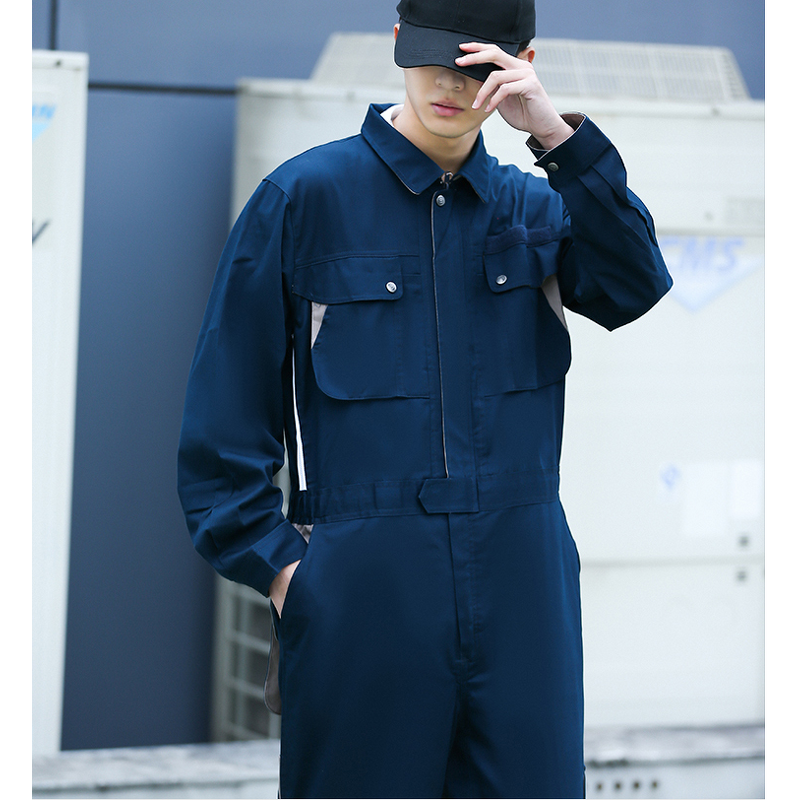 Canvas Jumpsuit Manufacturer - OEM 100% Cotton Industrial Workers Auto