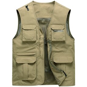 Mesh Vest Factory - OEM Summer Breathable Multi-Pockets Tactical