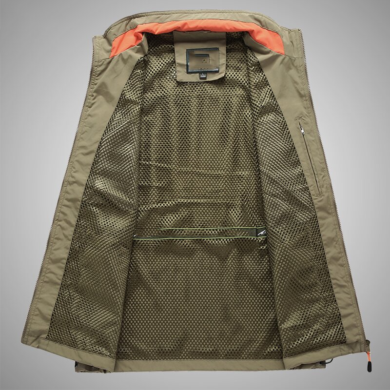 Work Cargo Vest Supplier - OEM OEM Custom Multi Pocket Breathable