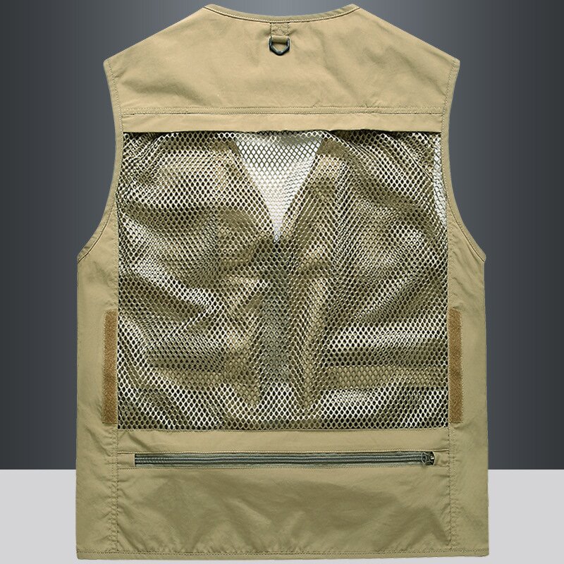 Mesh Vest Factory - OEM Summer Breathable Multi-Pockets Tactical
