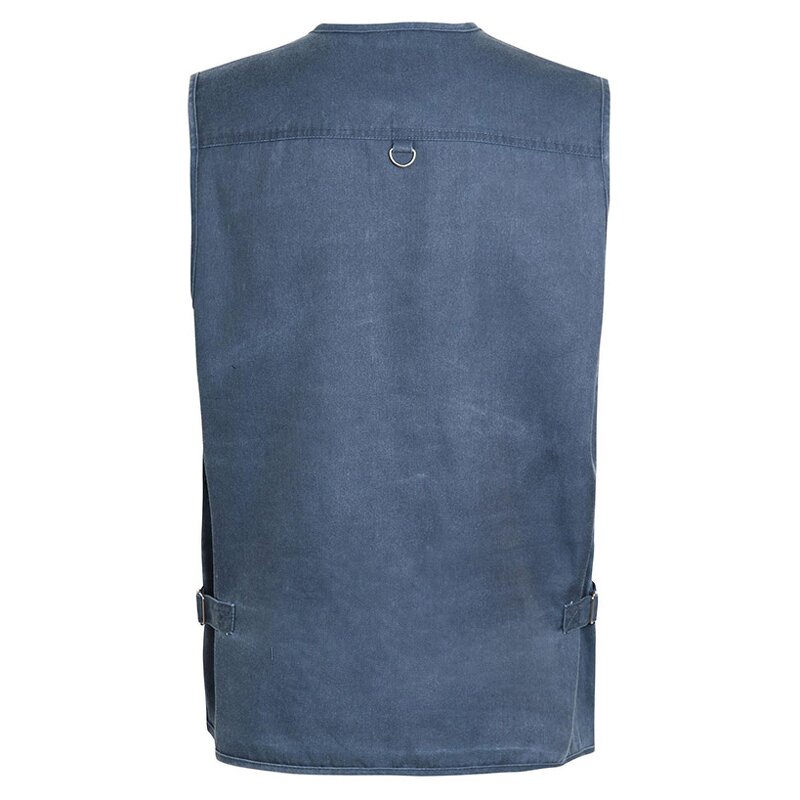 Denim Vest Factory - OEM Customized Casual Photographer Denim Big
