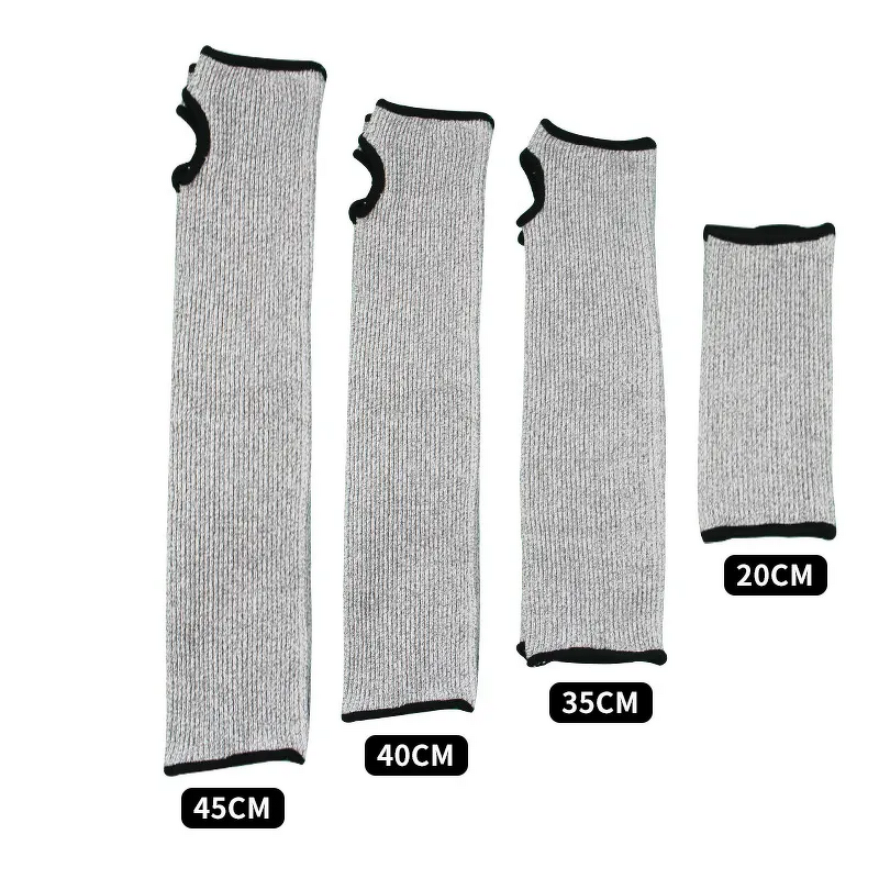 Cut Resistant Sleeve Factory - OEM Level 5 Glass Fiber HPPE Arm
