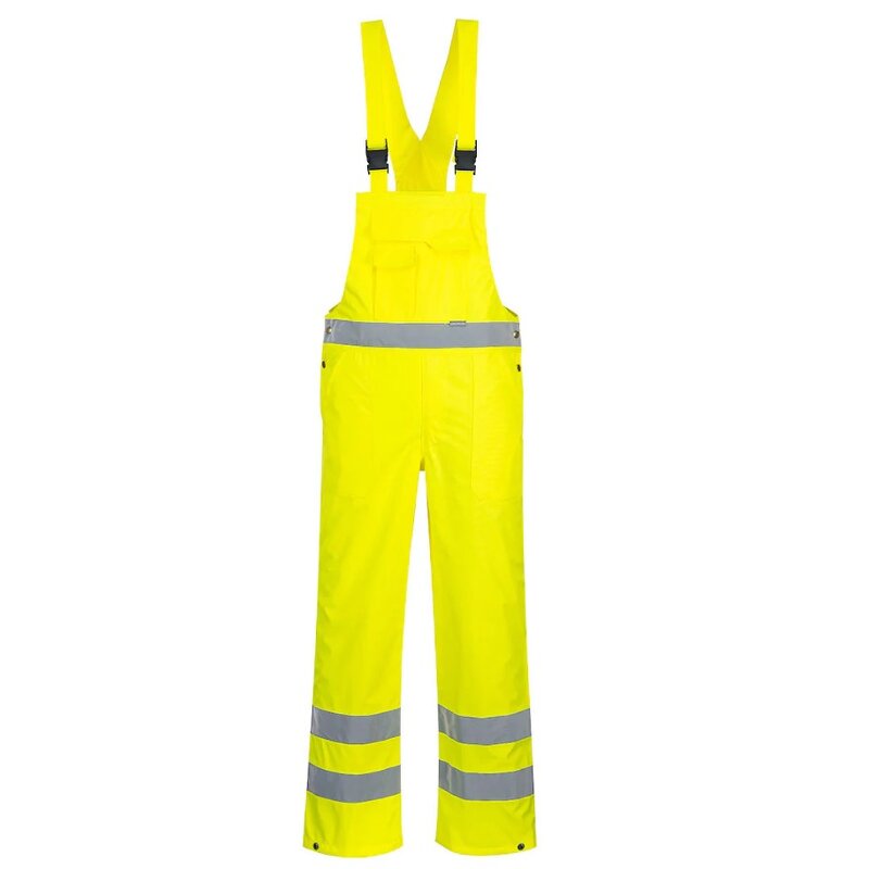 Hi Vis Overalls Supplier - OEM Hot Sale Polyester High Visibility Yellow