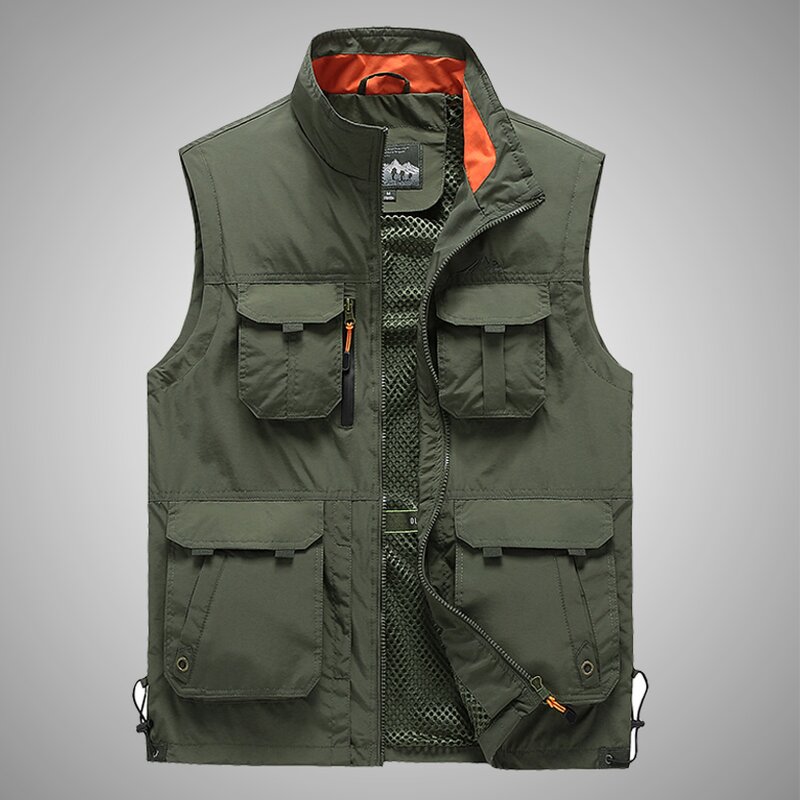 Work Cargo Vest Supplier - OEM OEM Custom Multi Pocket Breathable