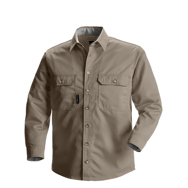 Flame Resistant Shirt Factory - OEM Waterproof Anti-oil Workwear Long