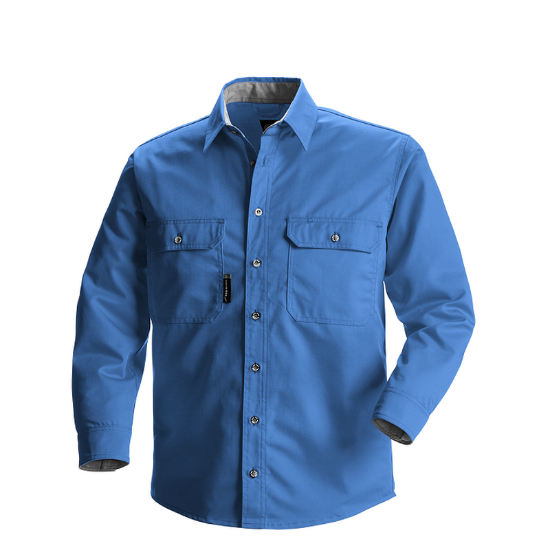 Men's Shirt Supplier - OEM Wholesale Woven Pure Cotton Lapel Patch
