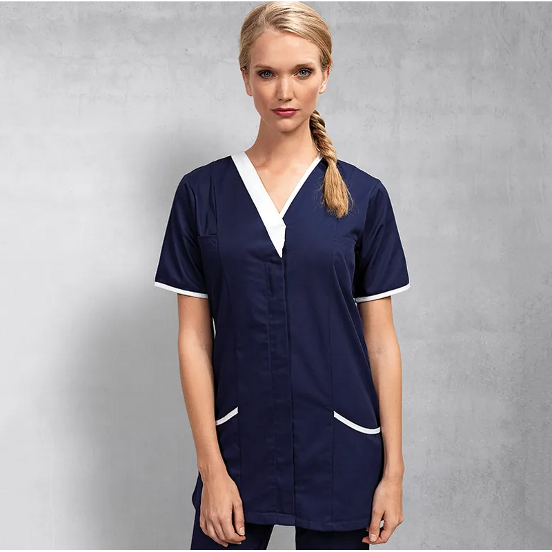 Housekeeping Uniform Manufacturer - OEM 60% Polyester 40% Cotton Contrast