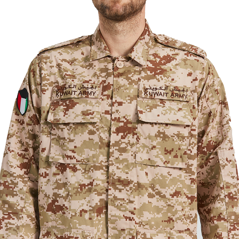 Camouflage Shirts Factory - OEM Cotton Polyester Plain Pockets Training