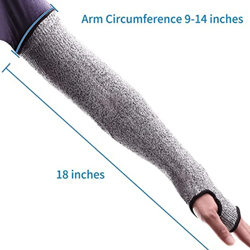 HPPE Arm Guards Manufacturer - OEM Industry Thumb Hole Knitted Spandex