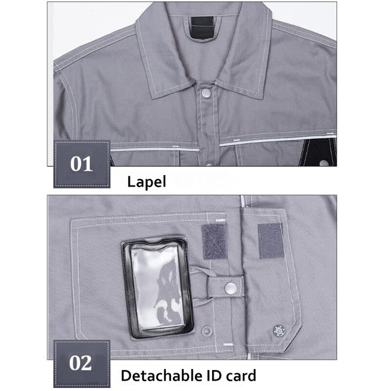 Anti-static Clothing Supplier - OEM EN1149 Heat-Protection Welding Coat