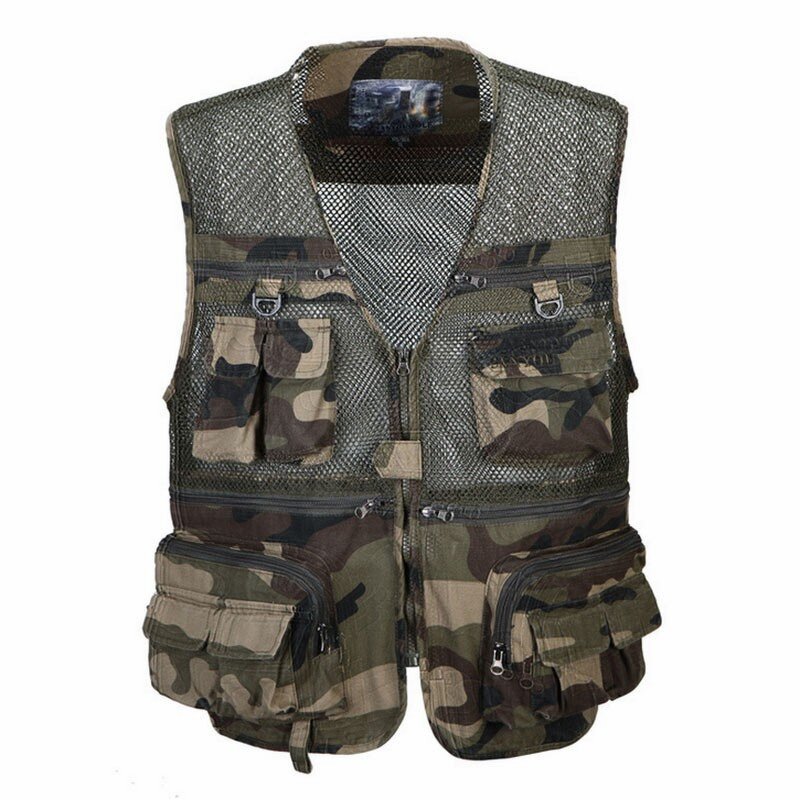 Camouflage Vest Manufacturer - OEM Fishing Climbing Hiking Photography