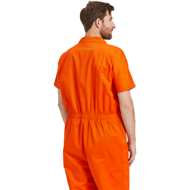 Prison Jumpsuit Supplier - OEM Custom Short Sleeve Anti-static Fireproof