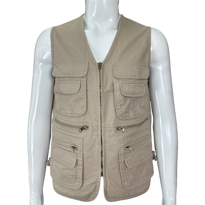 Anti-UV Vest Factory - OEM UPF 50++ Casual Washed Outdoor Workwear