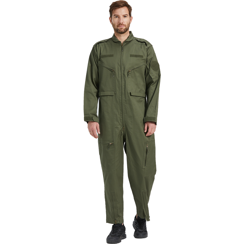 Rip Stop Coveralls Supplier - OEM Wear-resistant Cotton Polyester Mixed