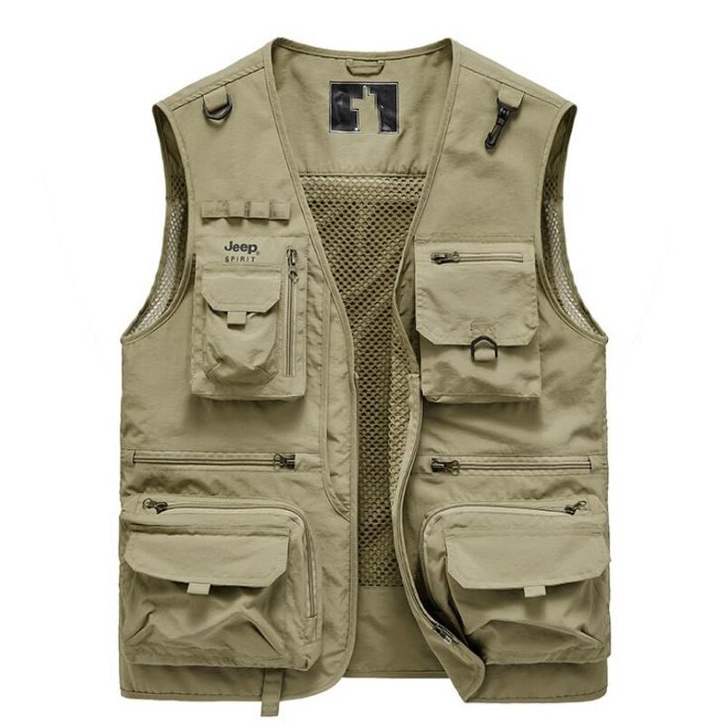 Canvas Vest Factory - OEM Multiple Pockets Waterproof Windproof
