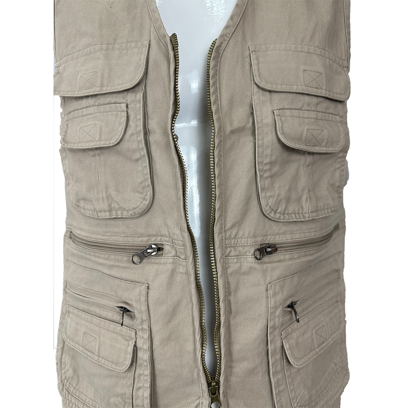 Anti-UV Vest Factory - OEM UPF 50++ Casual Washed Outdoor Workwear