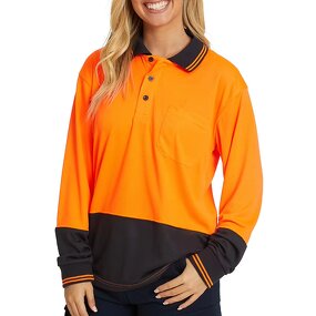 Women's Polo Shirt Manufacturer - OEM High Visibility Safety Reflective