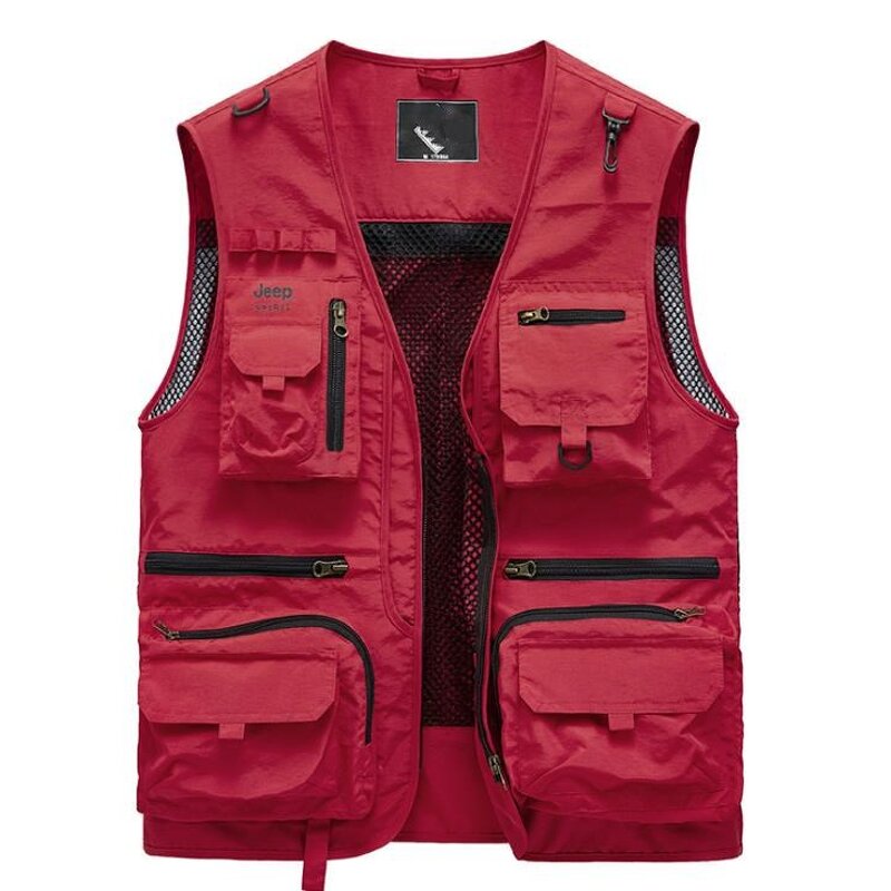 Canvas Vest Factory - OEM Multiple Pockets Waterproof Windproof