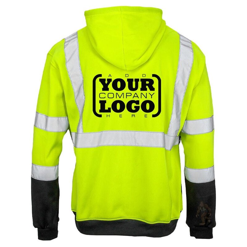 Safety Hoodie Supplier - OEM Workwear logo Printing High Visibility