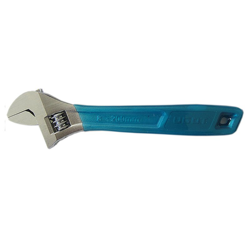 Adjustable Wrench Factory - OEM Handle Color Optional Vinyl Grip