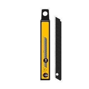 Utility Knife Blade Manufacturer - OEM Custom 30 Angle 9mm Black