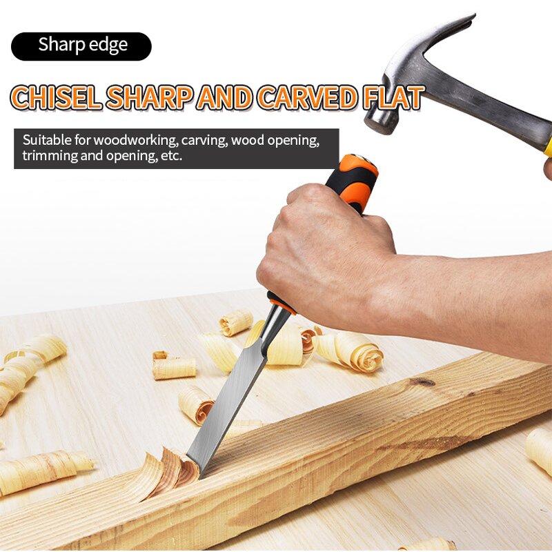 Wood Chisel Factory - OEM Flat Head Hand Tool for Wood Turning Carving