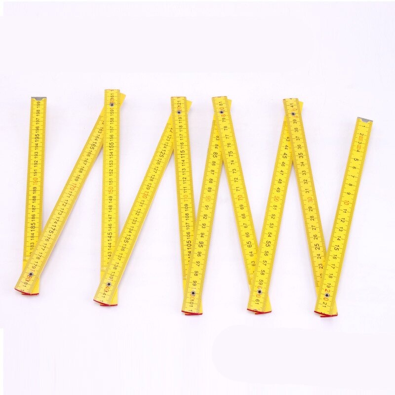 Wooden Folding Ruler Factory - OEM 2 Meters Eight-fold Wooden Meters