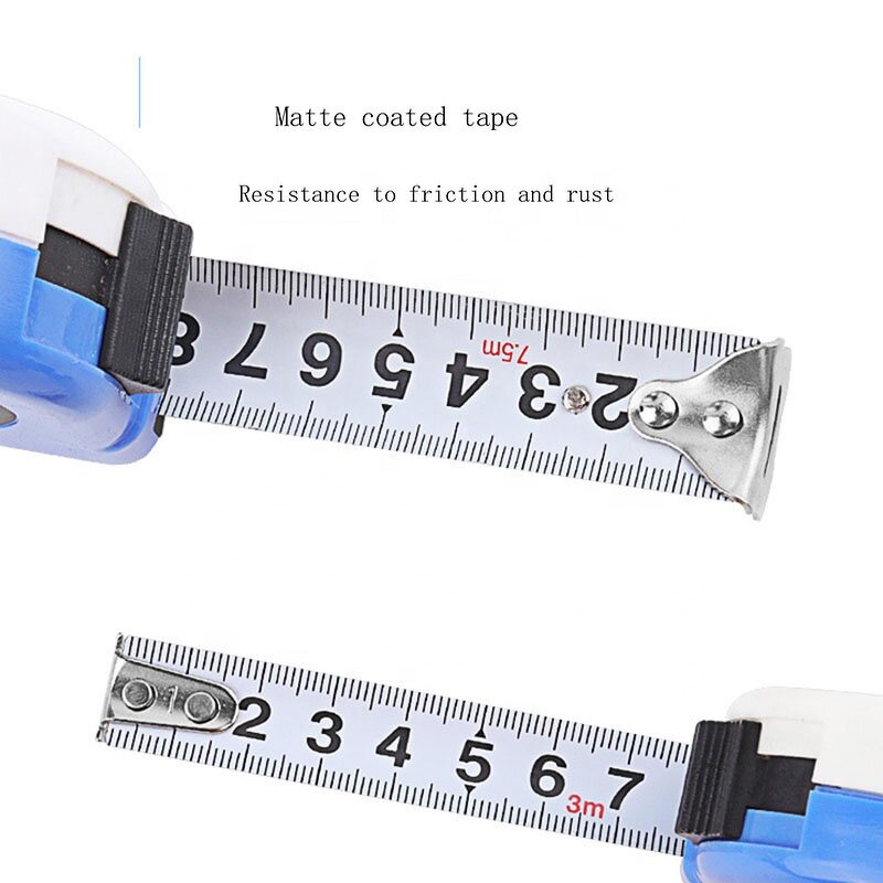 Steel Tape Measure Factory - OEM New ABS Plastic Blue White 10m
