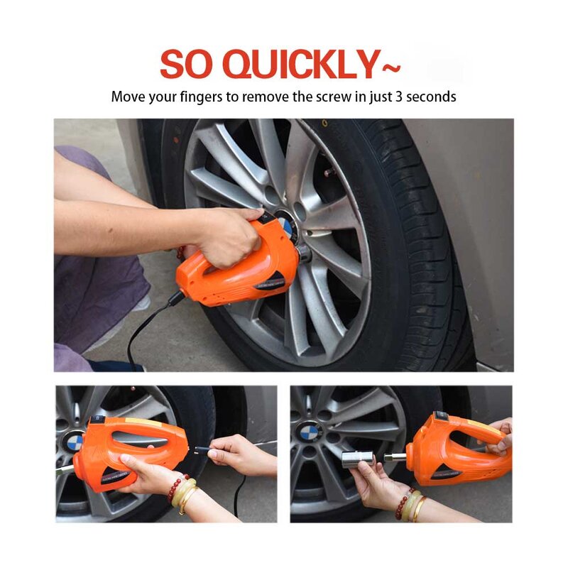 Electric Impact Wrench Manufacturer - OEM Portable Car Tire Removal Equipment